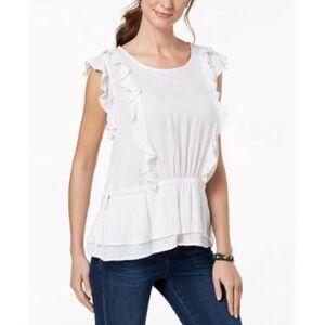 🏷️ 5 for $25 - Style & Co Ruffle Blouse